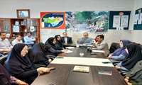 برگزاری جلسه مدیریت مصرف انرژی در شبکه بهداشت و درمان فومن 