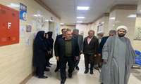 بازدید مسئولین شبکه بهداشت و درمان فومن از مراکز بهداشتی درمانی فومن