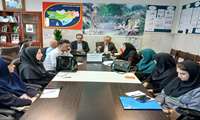 برگزاری جلسه هماهنگی مراقبین سلامت در شبکه بهداشت و درمان فومن 