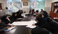جلسه ارزیابی عملکرد واحدهای شبکه بهداشت و درمان شهرستان فومن 