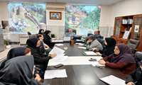 جلسه ارزیابی عملکرد واحدهای فنی بهداشتی شبکه بهداشت و درمان شهرستان فومن 