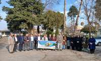 برگزاری همایش پیاده روی کارکنان شبکه بهداشت و درمان فومن 