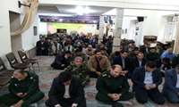 شرکت مدیریت وکارکنان شبکه بهداشت درمان فومن درمراسم هفته بسیج