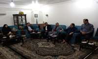 جلسه دیدار با جانباز گرانقدر دفاع مقدس