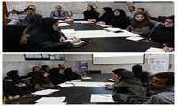 جلسه هماهنگی عملکرد سامانه سیب شهرستان