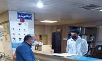 بازدید مدیریت محترم شبکه بهداشت ودرمان ازبیمارستان امام حسن مجتبی (ع)