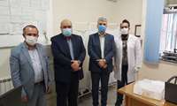 بازدید معاونت محترم بهداشتی دانشگاه علوم پزشکی  ومعاون محترم فنی از شبکه بهداشت ودرمان فومن