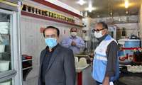 بازدید معاون امنیتی سیاسی وکارشناس مسئول ستادی بهداشت محیط شهرستان فومن