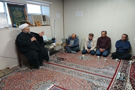 برگزاری مراسم عزاداری ایام شهادت حضرت فاطمه زهرا (س) در شبکه بهداشت و درمان شهرستان فومن