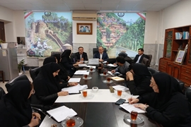 جلسه ارزیابی عملکرد واحد های شبکه بهداشت و درمان فومن 