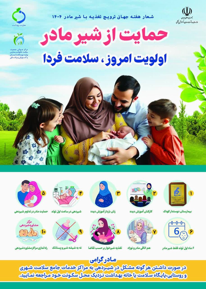 حمایت از شیر مادر